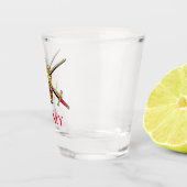 英国陸軍ロゴ ショットグラス (右)