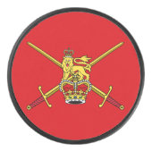 英国陸軍国旗(非cerimonial) アイスホッケーパック (正面)