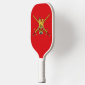 英国陸軍国旗（非cerimonial） ピックルボールラケット (左)