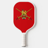 英国陸軍国旗（非cerimonial） ピックルボールラケット (裏面)
