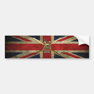 英国陸軍 バンパーステッカー