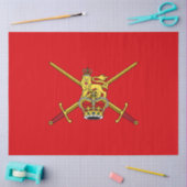 英国陸軍(英国軍隊) 薄葉紙 (クラフト)