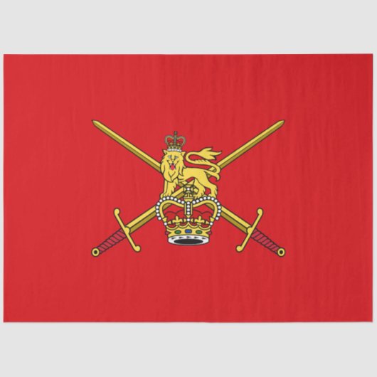 英国陸軍(英国軍隊) 薄葉紙 (正面)