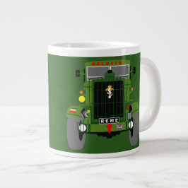 英国陸軍R.E.M.E.退役軍人大 ジャンボコーヒーマグカップ