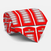 英国電話ボックス ネクタイ (ロール)