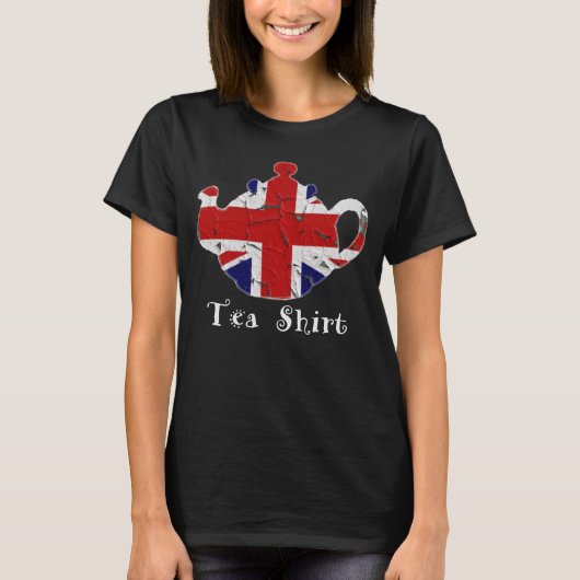 英国風急須Tシャツ Tシャツ (正面)