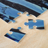 英国食べ物を与えのRHS WisleyにあるHeron's in the Pond ジグソーパズル (側面)