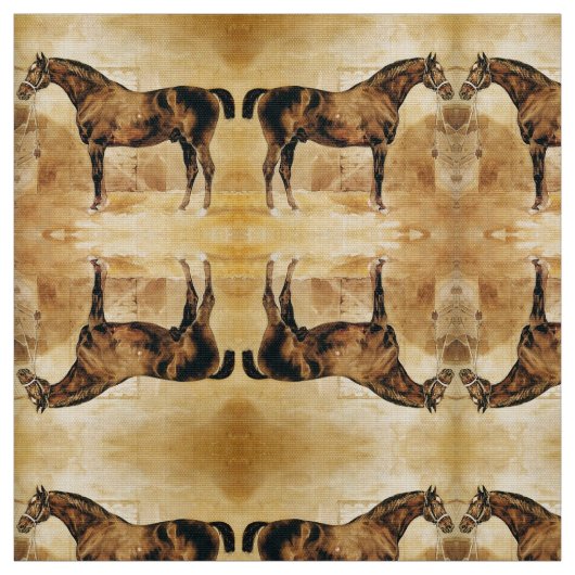 英国馬の馬小屋 ファブリック (見本)