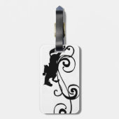 英国馬術大振 ラゲッジタグ (裏面縦)