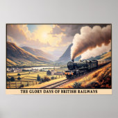 英国黄金時代の蒸気旅行 ポスター (正面)