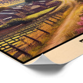 英国黄金時代の蒸気旅行 ポスター (角)