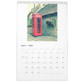 英国、アイルランド、スコットランド – 2022年暦 カレンダー (3月 2026)