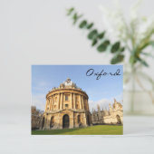 英国，オックスフォードの図書館 ポストカード (スタンド正面)