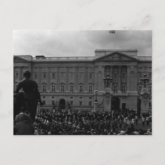 英国 クラシック ロンドン 近衛兵 バッキンガム 宮殿 ポストカード (正面)