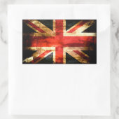 英国 長方形シール (バッグ)