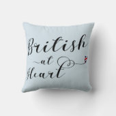 英国Atハートスロークッション， UK クッション (裏面)