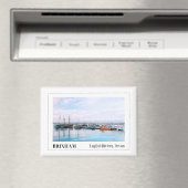 英国Brixham, English Riviera マグネット (インサイチュ (食洗機))