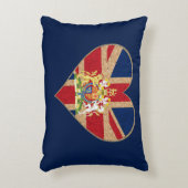 英国COAハート アクセントクッション (正面(垂直))