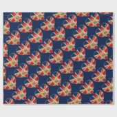 英国COAハート ラッピングペーパー (フラット)