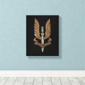 英国SAS キャンバスプリント (インサイチュ (ウッドフロア))