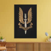 英国SAS キャンバスプリント (インサイチュ (リビング))