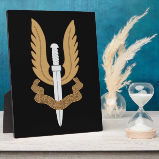 英国SAS フォトプラーク (側面)