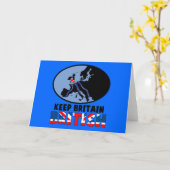 英国UKIP カード (黄色い花)