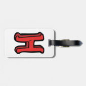 英大文字H ラゲッジタグ (裏面横)