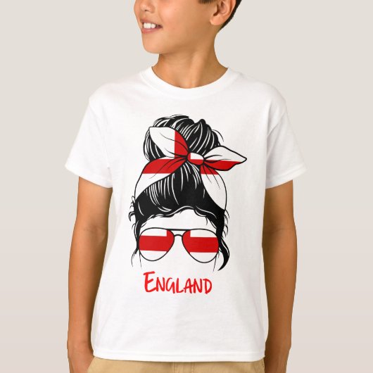 英女英女英国国旗 Tシャツ (正面)