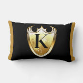英字K大文字 ランバークッション (裏面)