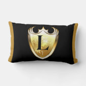 英字L大文字 ランバークッション (裏面)