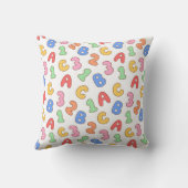 英数字プレイタイムキッズ装飾用クッション クッション (裏面)