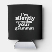 英文おもしろい先生の文法修正 缶クーラー (裏面)