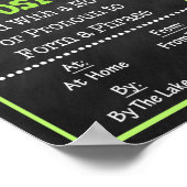 英文文法ポスター ポスター (角)