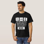 英文法のおもしろい例外を除く Tシャツ (正面フル)