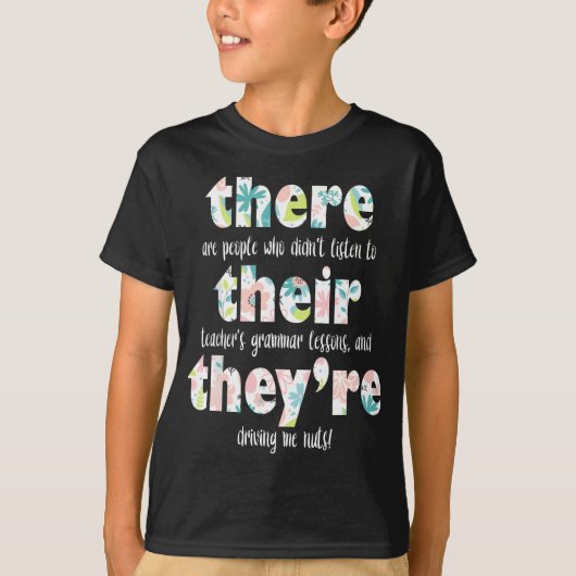 英文法先生プンギだ Tシャツ (正面)