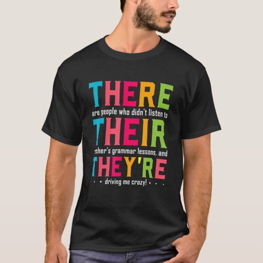 英文法先生 Tシャツ (正面)