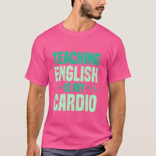 英文法警察官 英語教師 Tシャツ (正面)