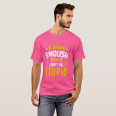 英文法警察官 Tシャツ (正面フル)