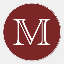 英文（英文） ラウンドシール