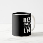 英最高の語先生エバー先生のデイギフト ツートーンマグカップ (正面右)