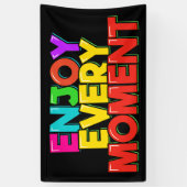 英知おもしろいの言葉 横断幕 (縦)