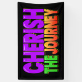 英知おもしろいの言葉 横断幕 (縦)