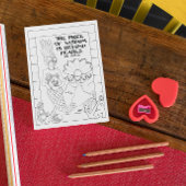 英知の真珠の人魚の着色はがき