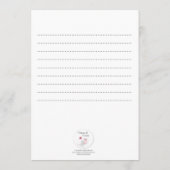 英知の真珠の人魚の着色はがき (裏面)