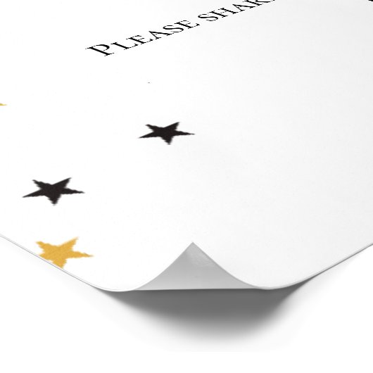 英知の言葉の学生の卒業パーティーの署名おもしろい ポスター (角)