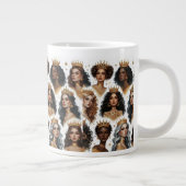 英知ジャンボマグカップに冠を付ける ジャンボコーヒーマグカップ (右)