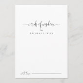 英知ファンシーの言葉結婚アドバイスカード アドバイスカード (正面)