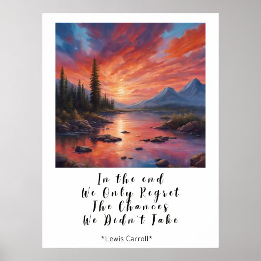 英知引用文のやる気を起こさせるポスター ポスター (正面)