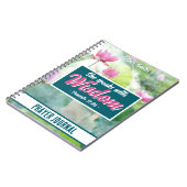 英知話詩フローラ雑カスタム誌 ノートブック (左側)